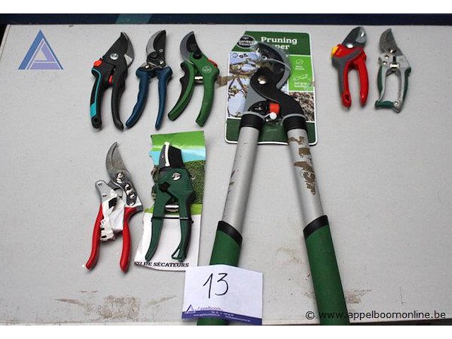 Snoeischarenset - diverse maten takkenschaar - afbeelding 1 van  3