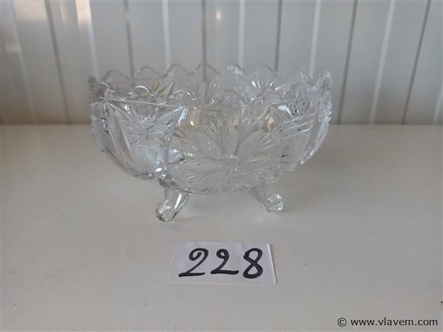 Snoeppot in glas - afbeelding 1 van  3