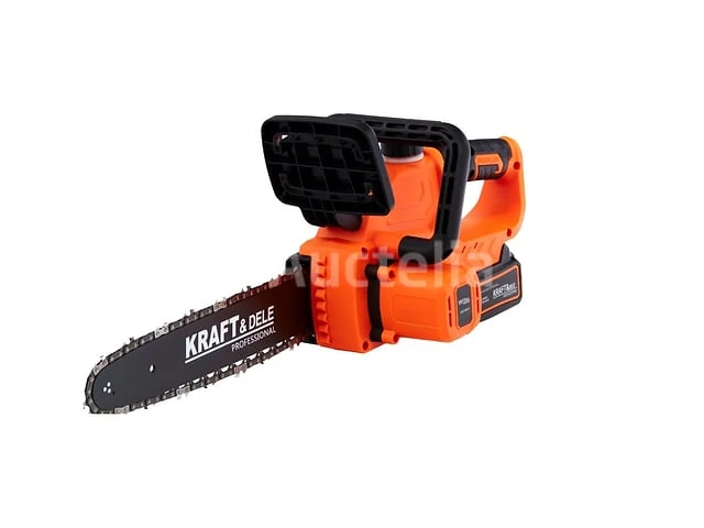 Snoerloze kettingzaag 12" 2x21v 4ah kraft&dele - afbeelding 2 van  5