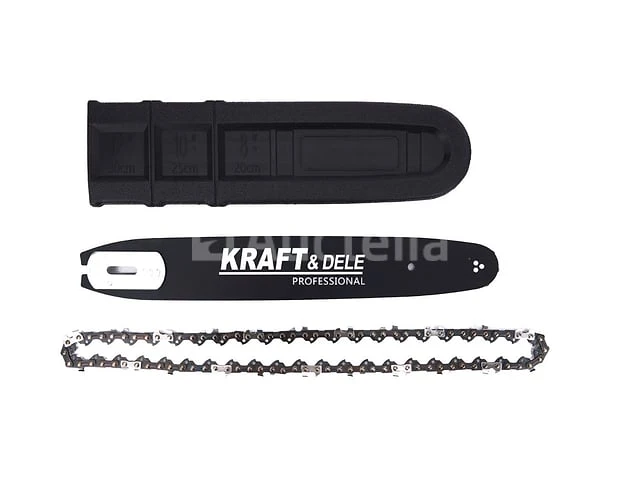 Snoerloze kettingzaag 12" 2x21v 4ah kraft&dele - afbeelding 5 van  5