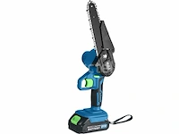 Snoerloze kettingzaag met 2 x 21v accu's en een w.d.s-lader - afbeelding 4 van  5