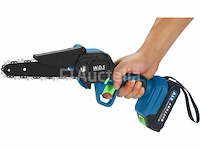 Snoerloze kettingzaag met 2 x 21v accu's en een w.d.s-lader - afbeelding 5 van  5
