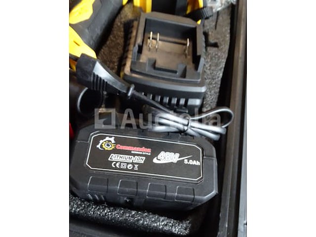 Snoerloze schroevendraaier + molendoos 48 v commandoz - afbeelding 5 van  6