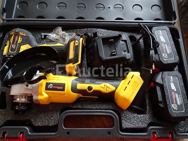 Snoerloze schroevendraaier + molendoos 48 v commandoz - afbeelding 1 van  6