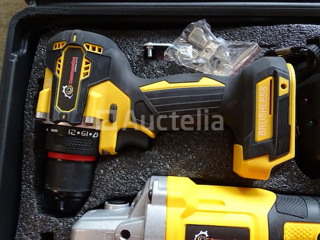 Snoerloze schroevendraaier + molendoos 48 v commandoz - afbeelding 2 van  6