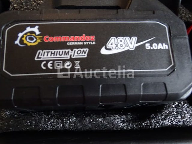 Snoerloze schroevendraaier + molendoos 48 v commandoz - afbeelding 4 van  6