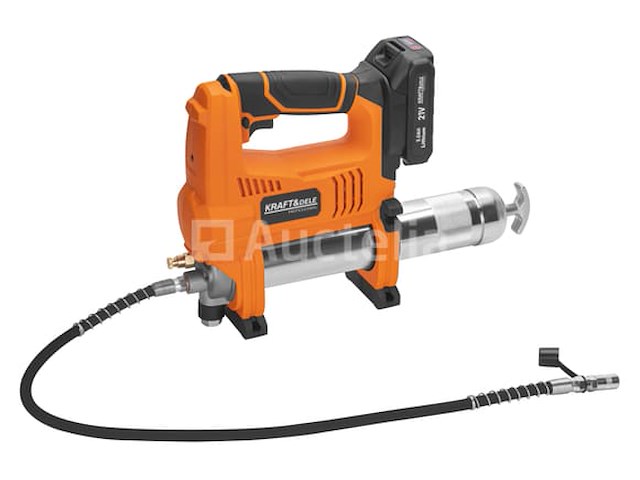 Snoerloze vetpistool met 3 ah batterij + kraft&dele-lader - afbeelding 4 van  5