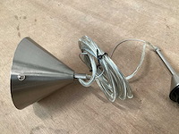 Snoerpendel geborsteld rvs (25x) - afbeelding 4 van  5