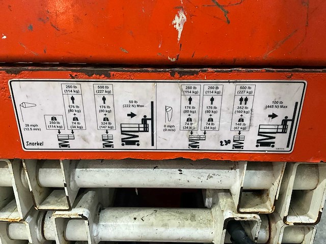 Snorkel s1930 hoogwerker - afbeelding 2 van  11