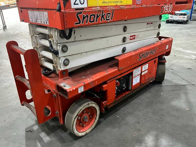 Snorkel s1930 hoogwerker - afbeelding 10 van  11