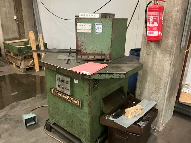 Socad da12-36 hoekschaarmachine - afbeelding 4 van  6