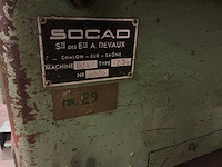 Socad da12-36 hoekschaarmachine - afbeelding 6 van  6