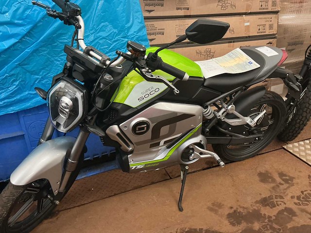 Soco,super ts limited ts1 elektrische scooter - afbeelding 3 van  6