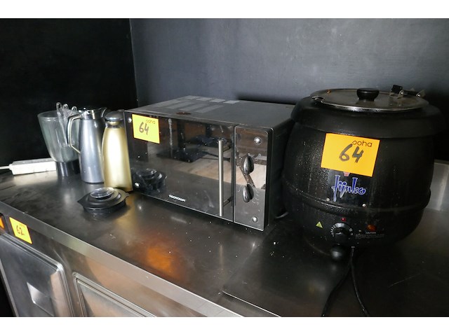 Soepwarmer + microgolfoven - afbeelding 1 van  4