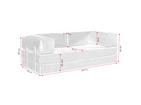 Sofa - anthraciet - afbeelding 5 van  5