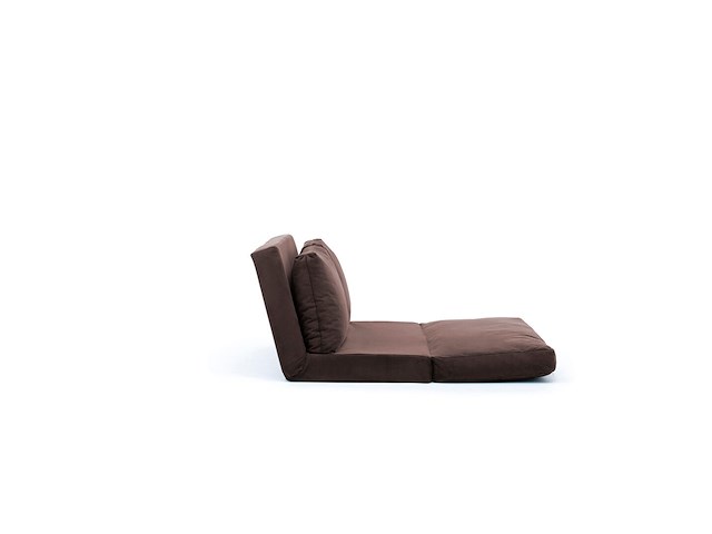 Sofa-bed met 2 zitplaatsen | comfort en stijl met metalen frame | bruin - afbeelding 9 van  9
