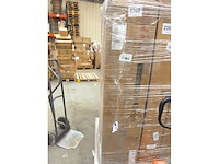 Sofa bed slaapbank in imitatie - bruin - afbeelding 6 van  7