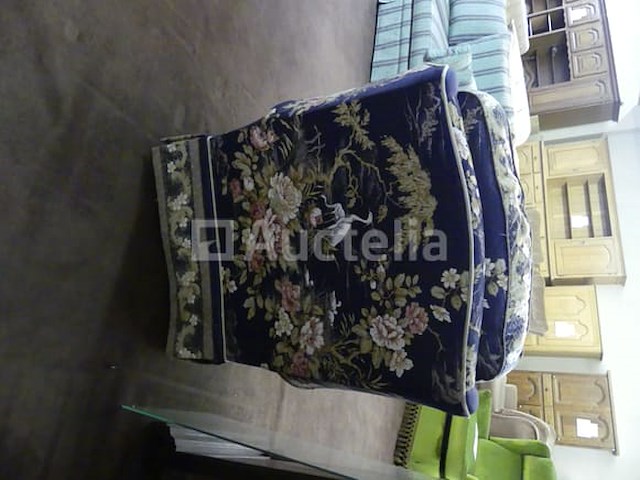 Sofa en fauteuil van decoratieve stoffen - afbeelding 5 van  8