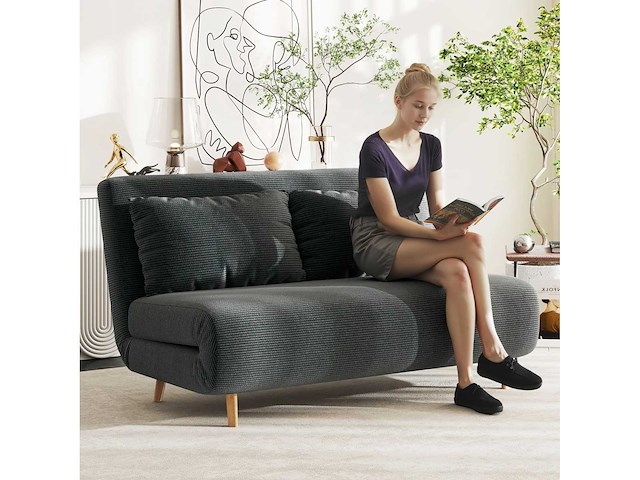 Sofa, extra bed, rugleuning verstelbaar in 3 standen - afbeelding 2 van  8