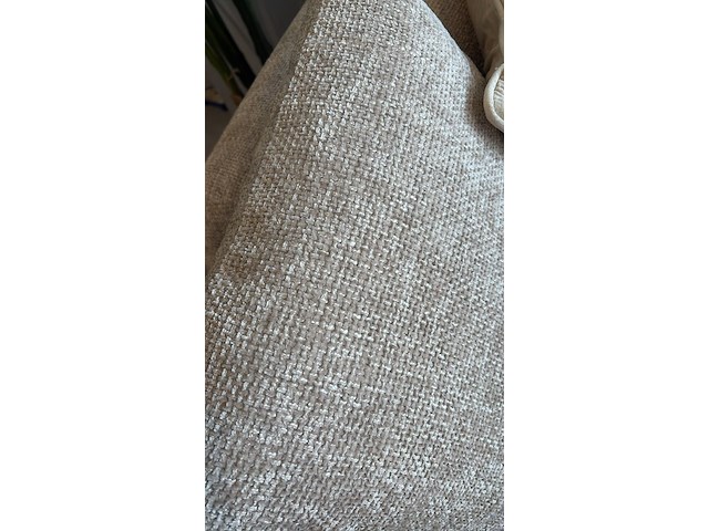 Sofa taupe curved - afbeelding 2 van  2