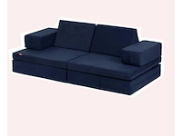 Sofa zonky- kinderzetel- nieuw - blauw - 136x68x46cm - afbeelding 4 van  4