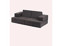 Sofa zonky- kinderzetel- nieuw - grijs - 136x68x46cm - afbeelding 1 van  4