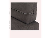 Sofa zonky- kinderzetel- nieuw - grijs - 136x68x46cm - afbeelding 2 van  4