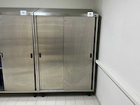 Sofinor rvs opbergkast - afbeelding 1 van  9