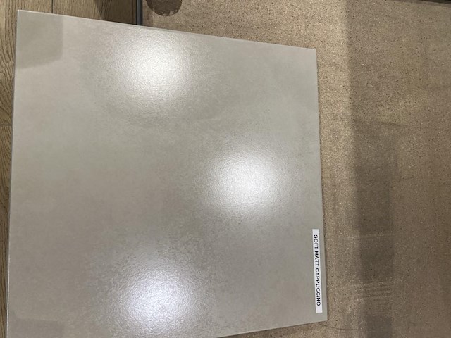 Soft matt cappuccino vloer 45x45 - afbeelding 1 van  1