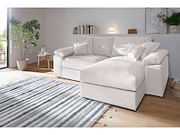 Soft&cosy xl hoekbank - omkeerbaar - beige touwstof - afbeelding 9 van  14