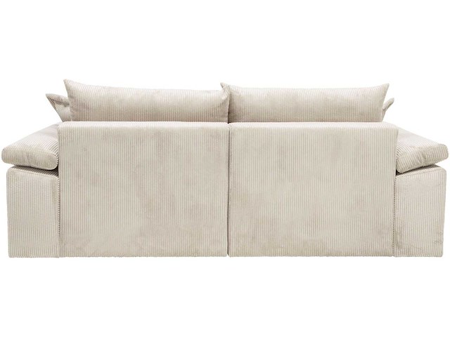 Soft&cosy xl hoekbank - omkeerbaar - beige touwstof - afbeelding 6 van  14