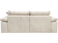 Soft&cosy xl hoekbank - omkeerbaar - beige touwstof - afbeelding 6 van  14