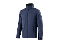 Softshell - & bodywarmer - mouwen afritsbaar navy maat xl (10x) - afbeelding 1 van  1