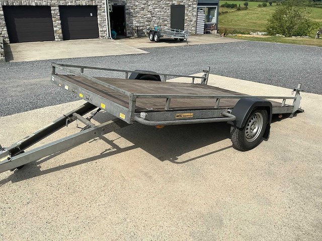 Sogewalot sg1300 trailer platte laadbak - afbeelding 4 van  12
