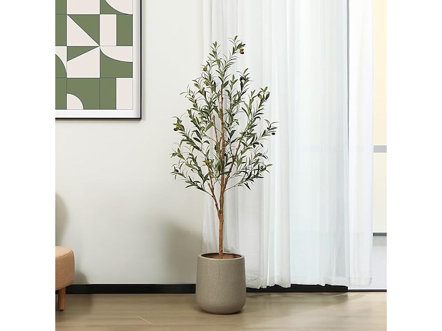 Soguyi kunstplant olijfboom 150cm - afbeelding 1 van  4