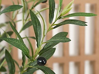 Soguyi olijfboom 1,80 m kunstplant voor binnen - afbeelding 3 van  4