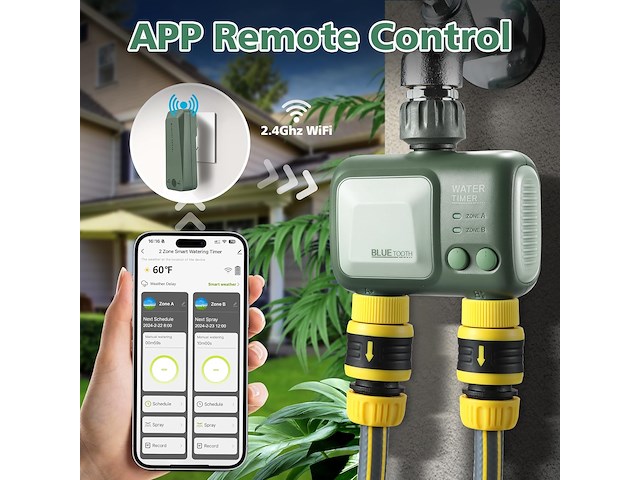 Soguyi smart wifi irrigatie controller - afbeelding 2 van  3