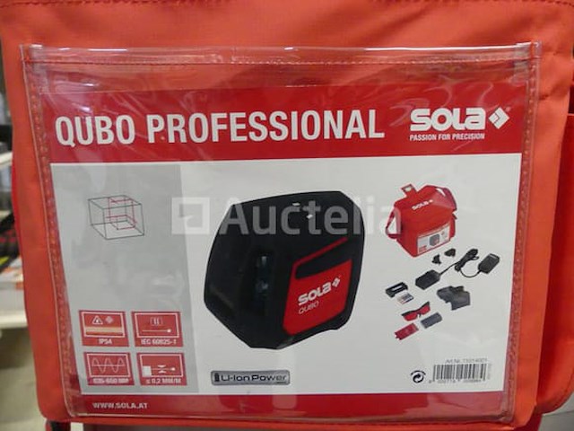 Sola qubo 3-dimensionale cross-laser waterpasset - afbeelding 6 van  7