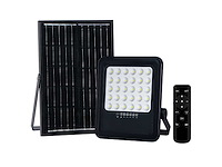 Solar 1000 lm led breedstraaler met remote(2x) - afbeelding 1 van  10