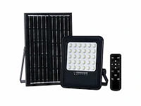 Solar 1000 lumen led breedstraaler met afstandsbediening(8x) - afbeelding 3 van  10