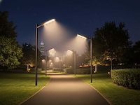 Solar 3000k 1500lm led straatverlichting met remote(4x) - afbeelding 3 van  7