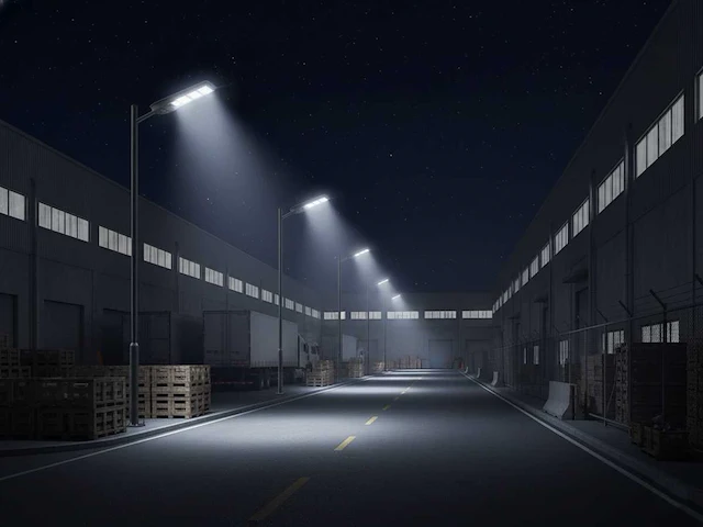 Solar 5000k 1500lm led straatverlichting met remote(4x) - afbeelding 5 van  7