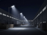Solar 5000k 1500lm led straatverlichting met remote(4x) - afbeelding 4 van  5