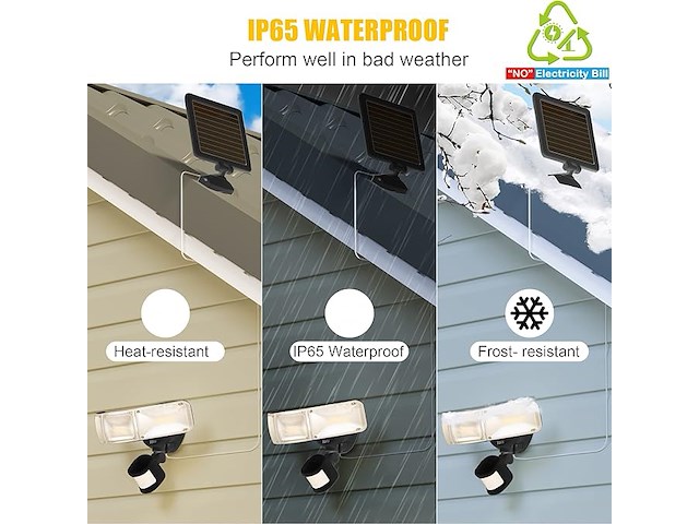 Solar buitenlicht met bewegingsmelder - afbeelding 2 van  6
