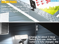 Solar buitenlicht met bewegingsmelder - afbeelding 3 van  6