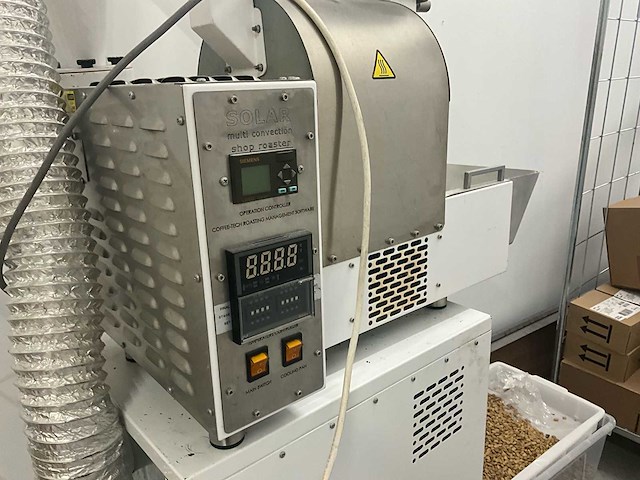 Solar multiconvectiewinkel brander koffiebrander - afbeelding 5 van  11