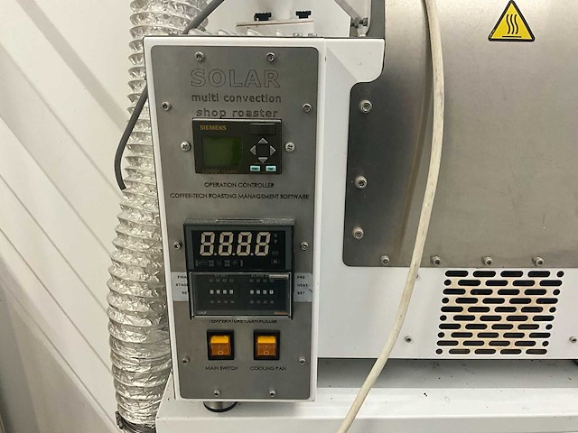 Solar multiconvectiewinkel brander koffiebrander - afbeelding 6 van  11