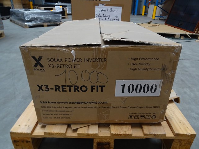 Solax pakket omvormer + batterijmodules - afbeelding 8 van  15