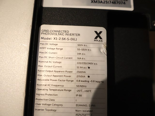 Solax powerinverter - afbeelding 6 van  7