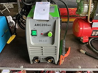 Soldatech s acr 200 ah elektrode lasapparaat inclusief toorts enz